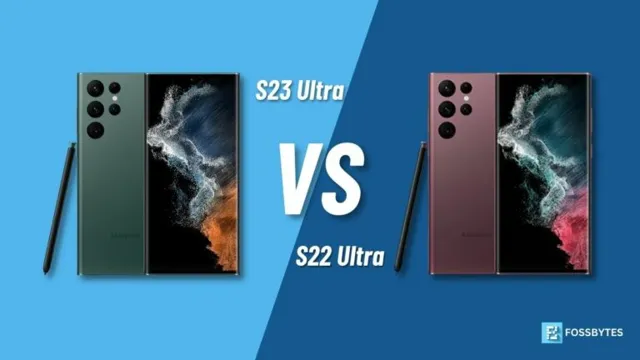 Samsung Galaxy S22 5G vs. Galaxy S23