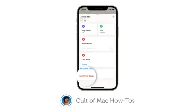 airtag connected to another apple id