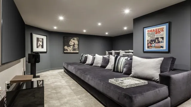 gray home theater paint color schemes
