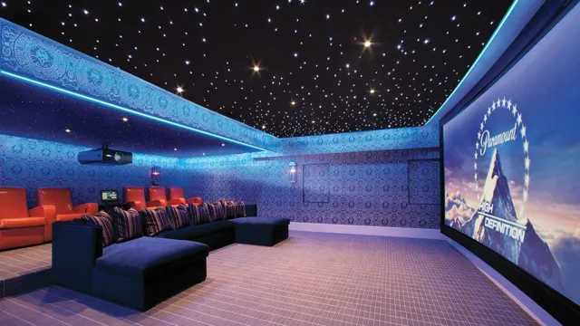 home movie theater star ceiling