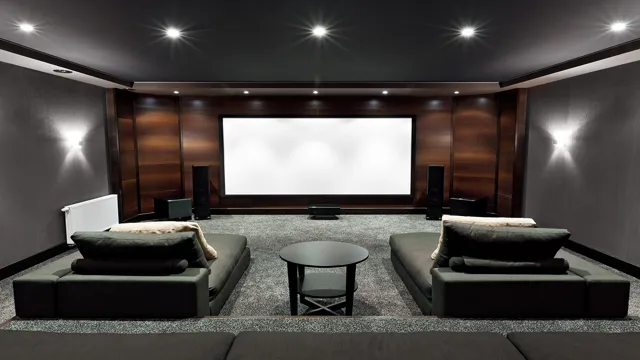 home theater color scheme