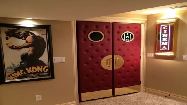 home theater doors