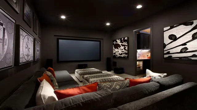 home theater paint color ideas