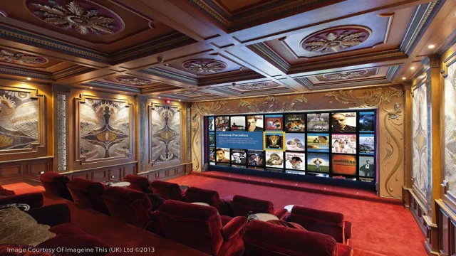 luxurious luxury home theater