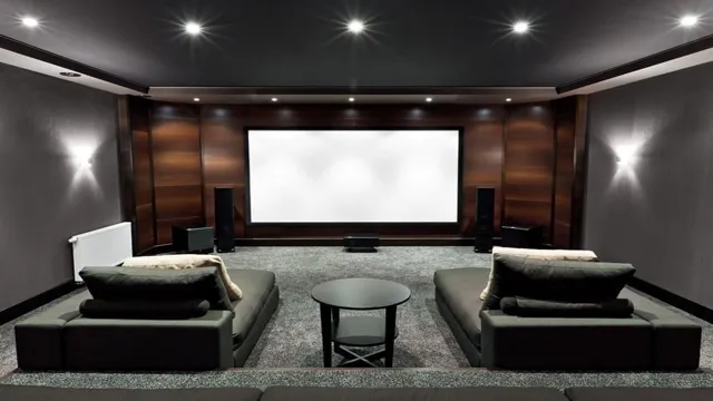 modern home theater colors