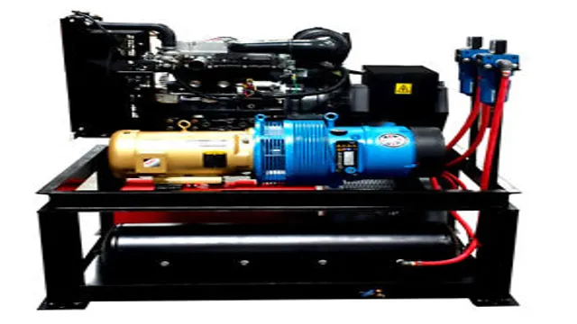 diesel generator air compressor combo