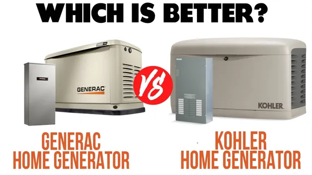generac vs kohler standby generators