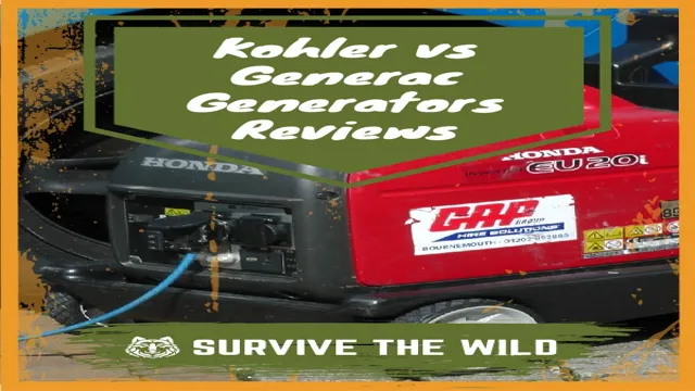 generac vs kohler whole house generators