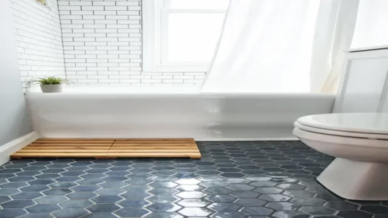 Revitalize Your Bathroom with Stylish Hexagon Floor Tiles – The Perfect Blend of Elegance and Functionality