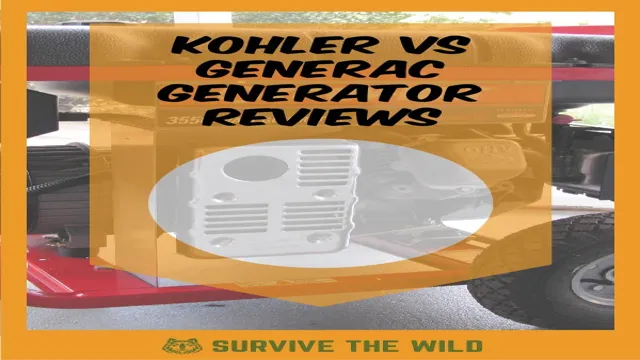 kohler vs generac whole home generators
