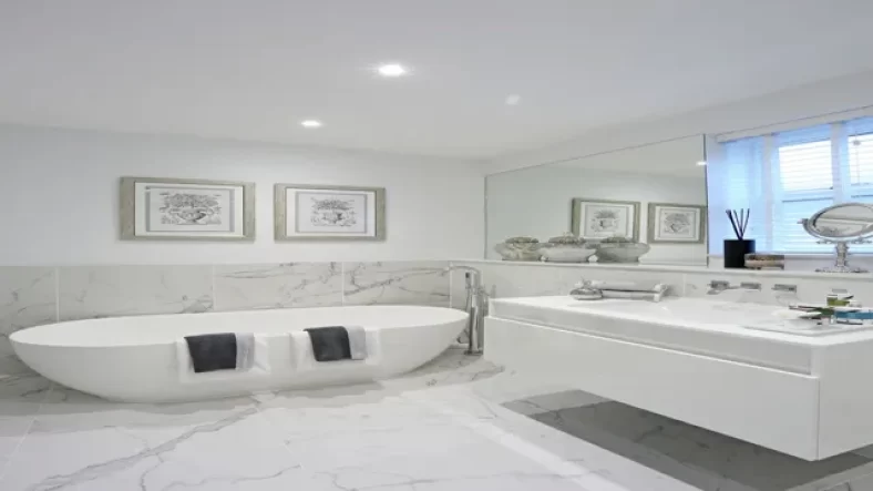 10 Modern Half Tiled Bathroom Ideas for a Sleek and Stylish Look