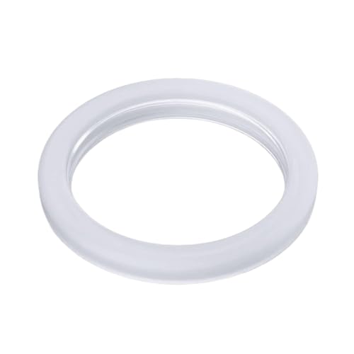 Generic MakeCafe 2Pcs 51mm Silicone Steam Ring Silicone Gasket Compatible with Delonghi Espresso Machine Accessories Shower Head Seal Ring for Delonghi EC680/685/785/885/850/860 Coffee Maker, b11s4