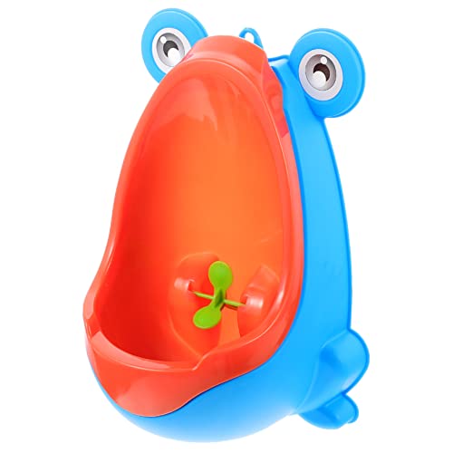 ERINGOGO Standing Frog Urinal for Toddlers Boys Potty Training Urinal Rotating Pinwheel