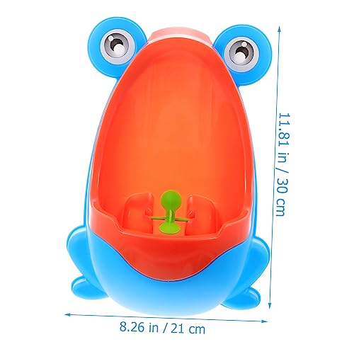 ERINGOGO Standing Frog Urinal for Toddlers Boys Potty Training Urinal Rotating Pinwheel