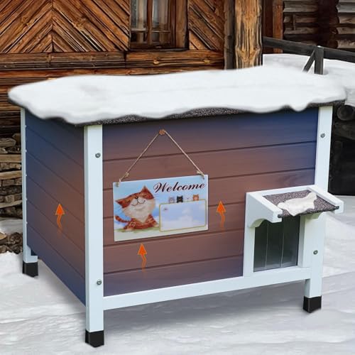 Rockever Outdoor Cat House