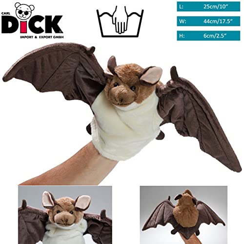 Carl Dick Bat Hand Puppet 9 inches Long