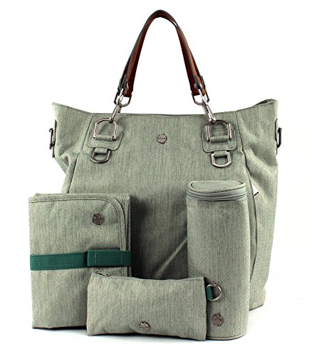 Lassig Lassig Green Label Mix 'n Match Diaper Bag Light Grey