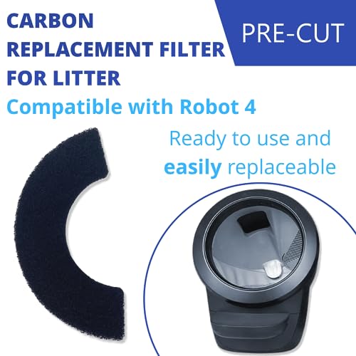 ID Air Systems: Replacement Filter Compatible with Litter-Robot 4 Activated Carbon Replacement Filter - Absorb Odors and Keep Home Fresh