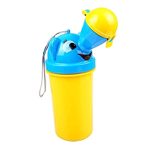 Portable Urinal for Kids Boy Potty Urinal for Toddlers Chamber Pot with Lid Boys Pee Trainer Portable Pee Cups Potty Toilet Training Potty Pee Bedpan Blue Indoor Pot with Cover