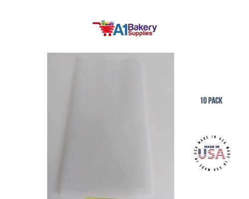 White Non-Woven Tissue Sheets 10 Sheet Pack ~ 20