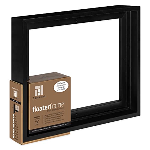 Ampersand Art Supply Floaterframe Readymade Frame for Flat and 7/8