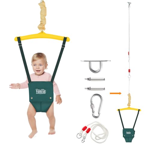 FUNLIO Baby Jumper with a Ceiling Hook for 6