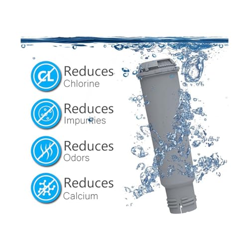 CHMINGDE 1Pcs Espresso Machine Water Filter Fits for Krups Claris F088 Aqua Filter System, for Siemens, Nivona, Gaggenau, AEG, Neff
