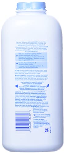 Johnson's Aloe and Vitamin E Pure Cornstarch Baby Powder 15oz
