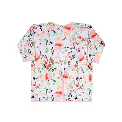 Bibbrella Premium Baby Led Weaning Bib - Full Coverage with Lap Protection - Water-Resistant Long Sleeve Smock - Mess-Proof Feeding for Infants & Toddlers 6