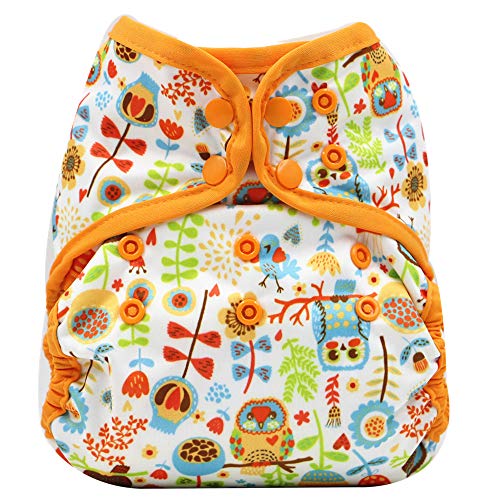 Baby Cloth Diaper Cover, Reusable, Washable, Adjustable (C14)