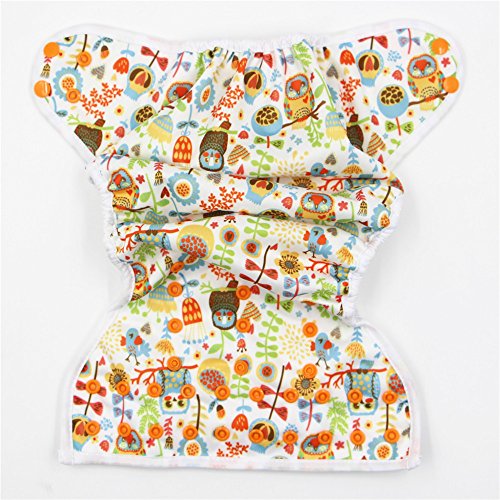 Baby Cloth Diaper Cover, Reusable, Washable, Adjustable (C14)