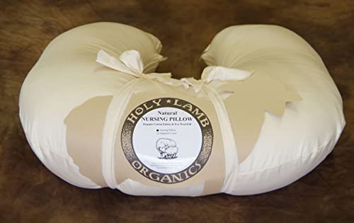 Holy Lamb Organics Wool and Cotton Nursing Pillow