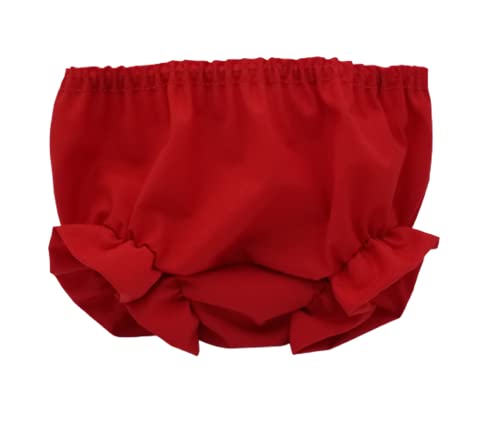 I.C. Collections Baby Double Seat Diaper Cover with Ruffle Edging (Style 163)