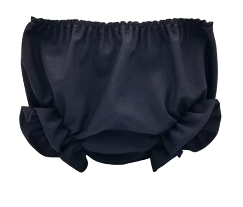 I.C. Collections Baby Double Seat Diaper Cover with Ruffle Edging, Medium(9