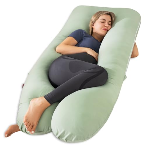 Meiz Pregnancy Pillows for Sleeping, Cooling Pregnancy Pillows