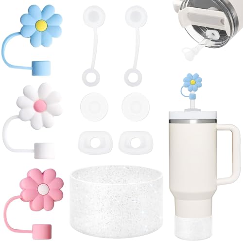 Stanley Cup Accessories Set Including 6 Pcs Silicone Spill Proof Stopper