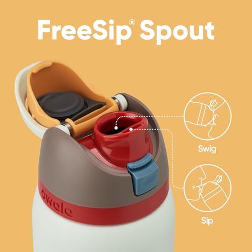 Owala FreeSip Insulated Stainless Steel Water Bottle with Straw for Sports, Travel, and School BPA-Free Sports Water Bottle