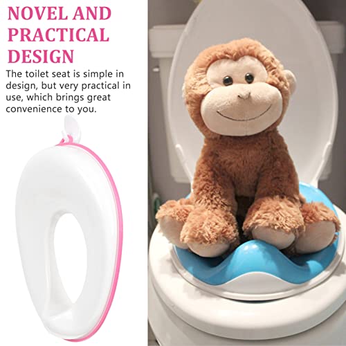 SEWACC Toilet Training Seat Portable Boy Girl Toilet Seat for Toddlers Ergonomic Design Non- Lightweight for Home Use Fit for Boys and Girls