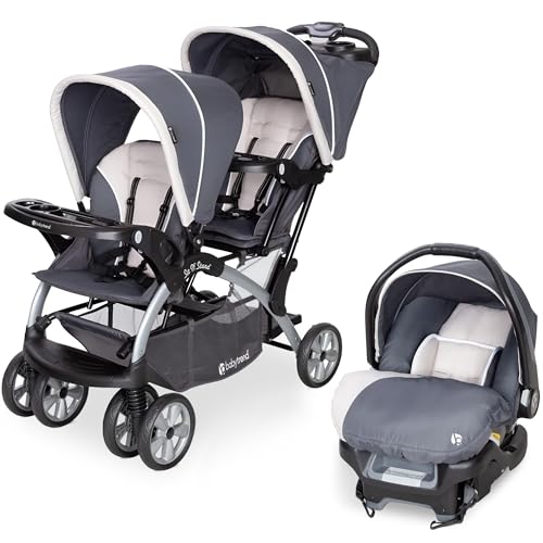 Baby Trend Infant and Toddler Double Stroller & Car Seat Combo