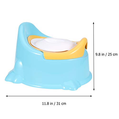 BESPORTBLE Boys and Girls's Potty Seat for Toilet Training Lightweight Plastic Potty with Easy-clean Bowl