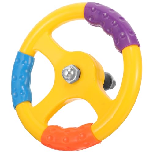 Toyvian Cars Toy Toy Car Steering Wheel, Simulated Driving Steering Wheel, Plastic Steering Wheel, Small Steering Wheel Toy, for Rocking Car Childrens Toy Car Bumper Car Infant Car Toys