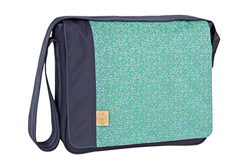 Lassig Casual Messenger Diaper Bag Blossy Navy