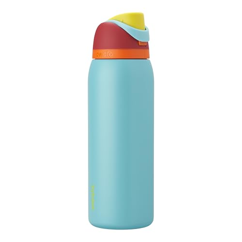 Owala FreeSip Insulated Stainless Steel Water Bottle with Straw, BPA-Free Sports Water Bottle, Great for Travel