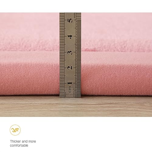 Dmkjdzsw Play Crawling mat for Nursery Baby, Extra Soft Activity Floor Mat for Kids Playroom Bedroom-Light Brown