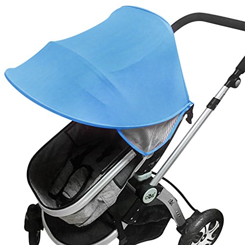 Summer Stroller Cover Sun Shade for Universal Fit Sunshade Sun Rain Cover Anti-UV Umbrella Canopy Parasol for Carriage Car Seat Stroller Jogger