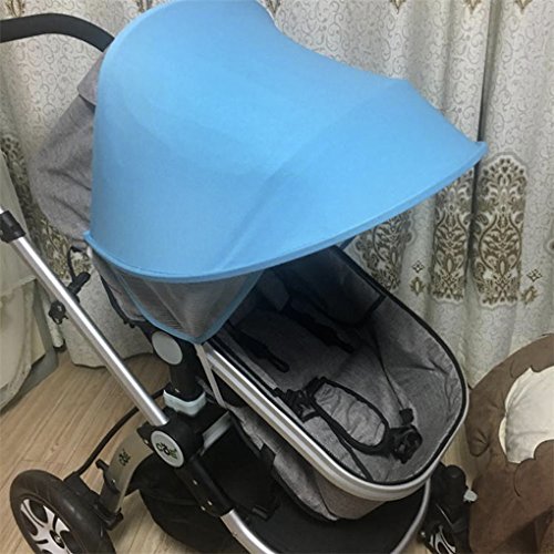 Summer Stroller Cover Sun Shade for Universal Fit Sunshade Sun Rain Cover Anti-UV Umbrella Canopy Parasol for Carriage Car Seat Stroller Jogger