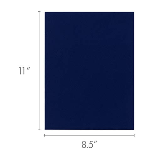 Hygloss Products Self Adhesive Velour Paper – Dark Blue
