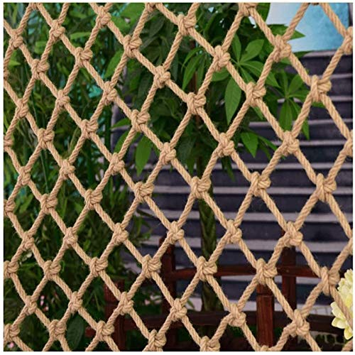 RZM Child Safety Net Stair Balcony Railing Playground Protection Netting Interior Decoration Treehouse Swing Fence Netting Plants Climbing Ruck Trailer Cargo Net (Size : 126m(385ft))