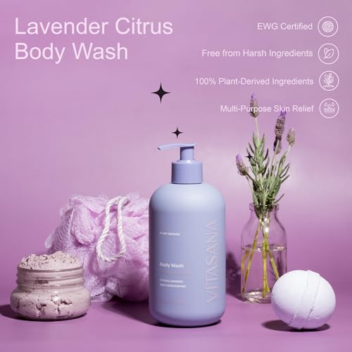 Vitasana Natural Body Wash for Sensitive Skin