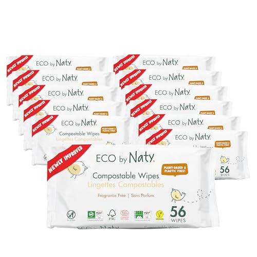 Eco by Naty Baby Wipes Unscented